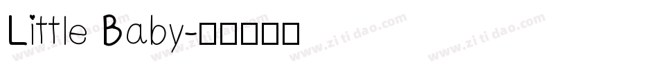 Little Baby字体转换
